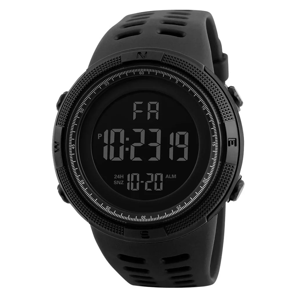 Military Sports Electronic Watch - Luminous Multifunction LED Digital