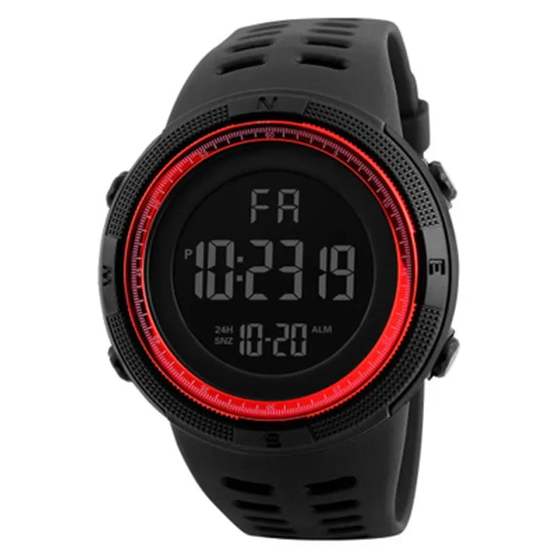 Military Sports Electronic Watch - Luminous Multifunction LED Digital