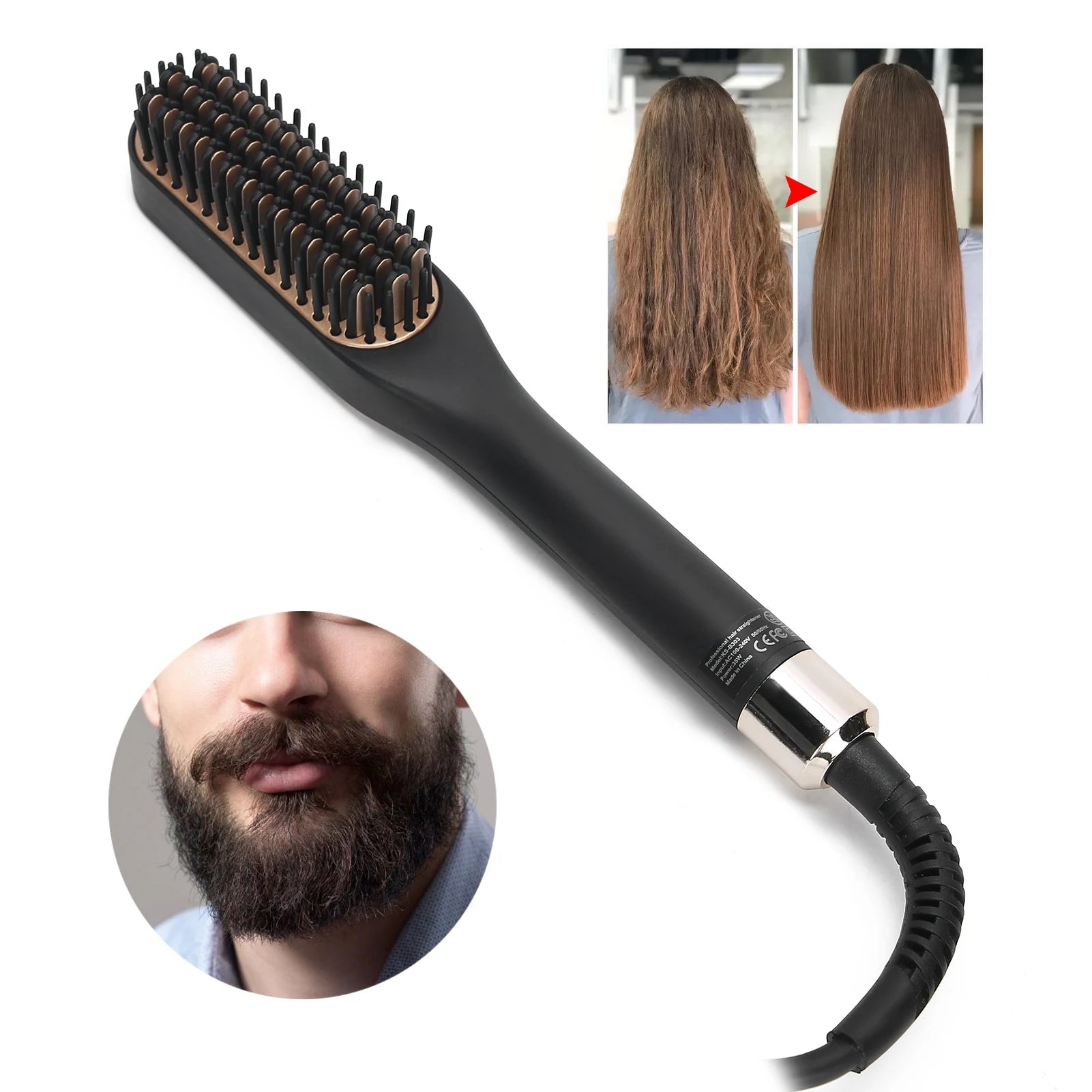 Electric Beard Straightening Comb | Multifunctional | Styling Tool for Men